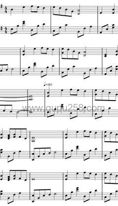 July《Song of the Soul》钢琴谱(G调,简单,演奏版)