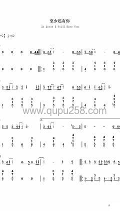 林忆莲《至少还有你》钢琴谱(C调,演奏版)
