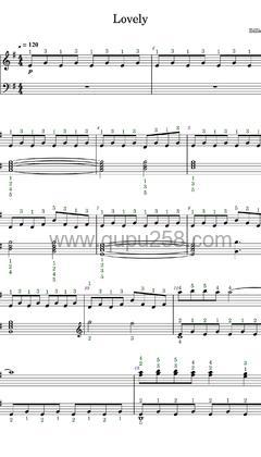 Billie Eilish,Khalid《lovely》钢琴谱(G调,演奏版)