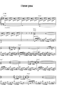 Billie Eilish《i love you》吉他谱(C调,弹唱版)